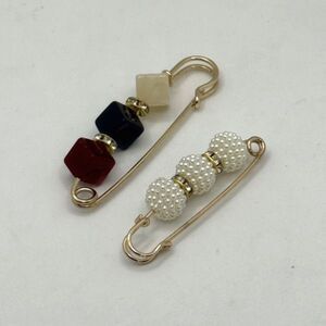 💸 3 for $16 2 Piece Brooch Pin Bundle Blue